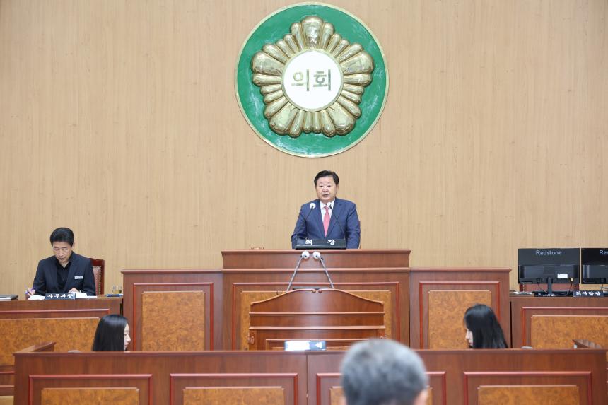 제305회 고성군의회 임시회 1차 본회의