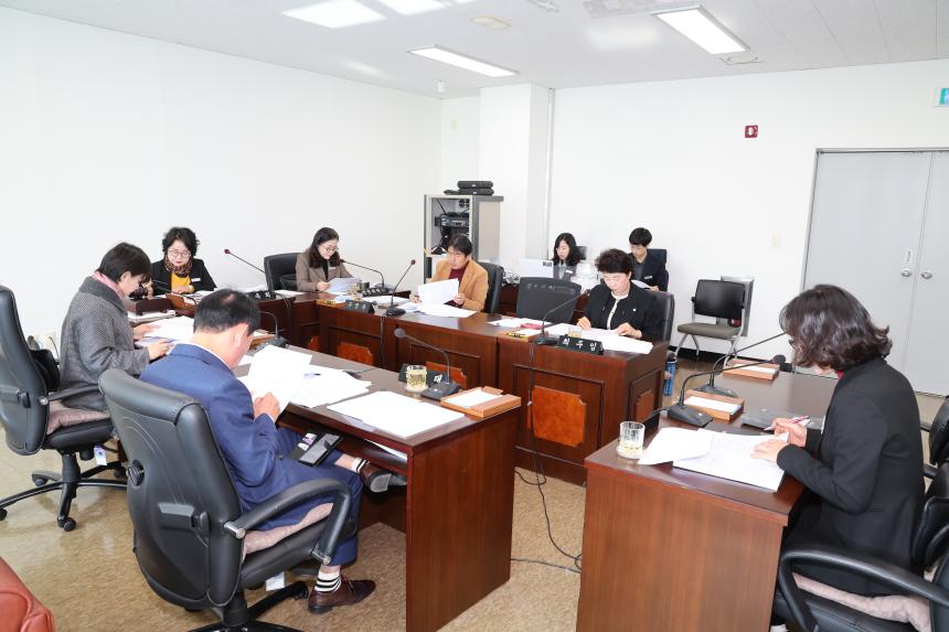 제306회 고성군의회 상임위원회(기획행정)