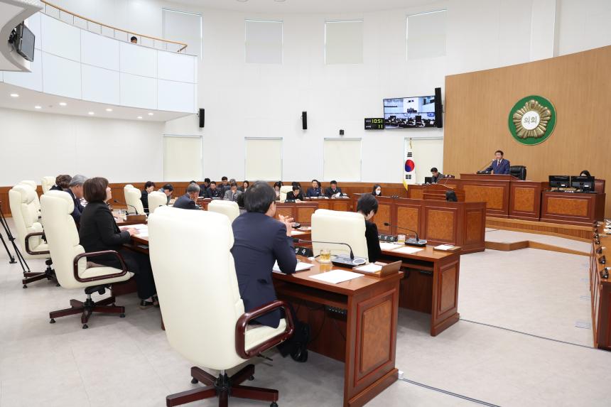 제306회 고성군의회 제2차 정례회 2차 본회의