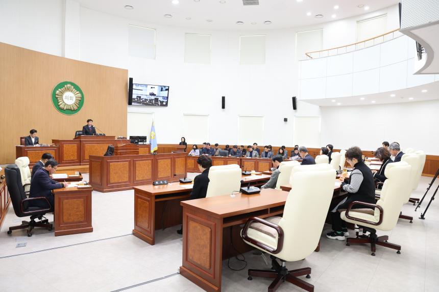 제307회 고성군의회 임시회 1차 본회의