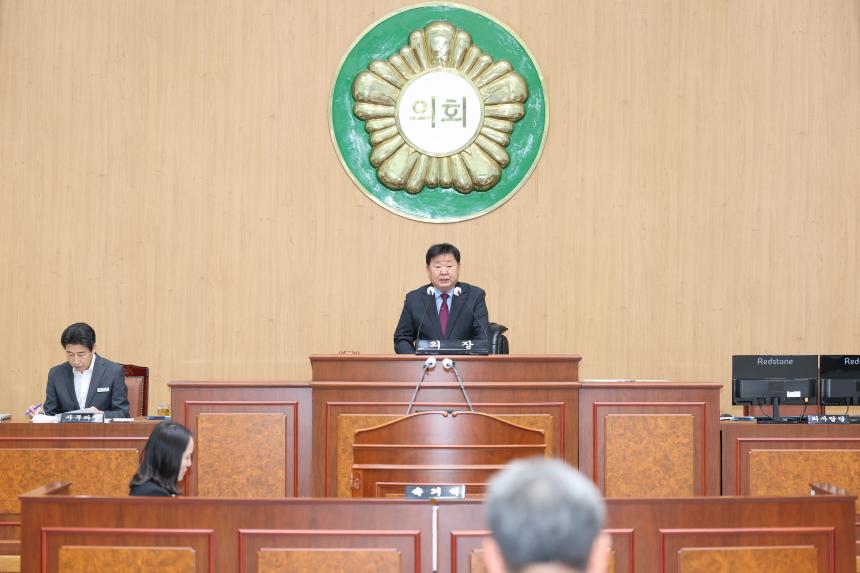 제307회 고성군의회 임시회 1차 본회의