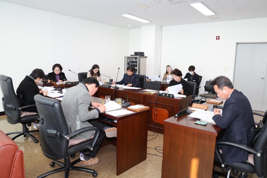 제307회 고성군의회 상임위원회(기획행정)