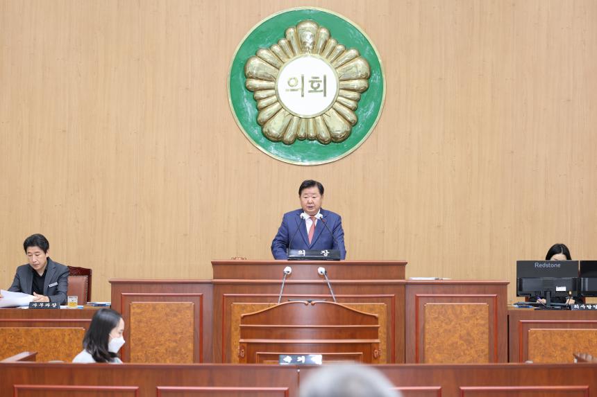 제307회 고성군의회 임시회 2차 본회의