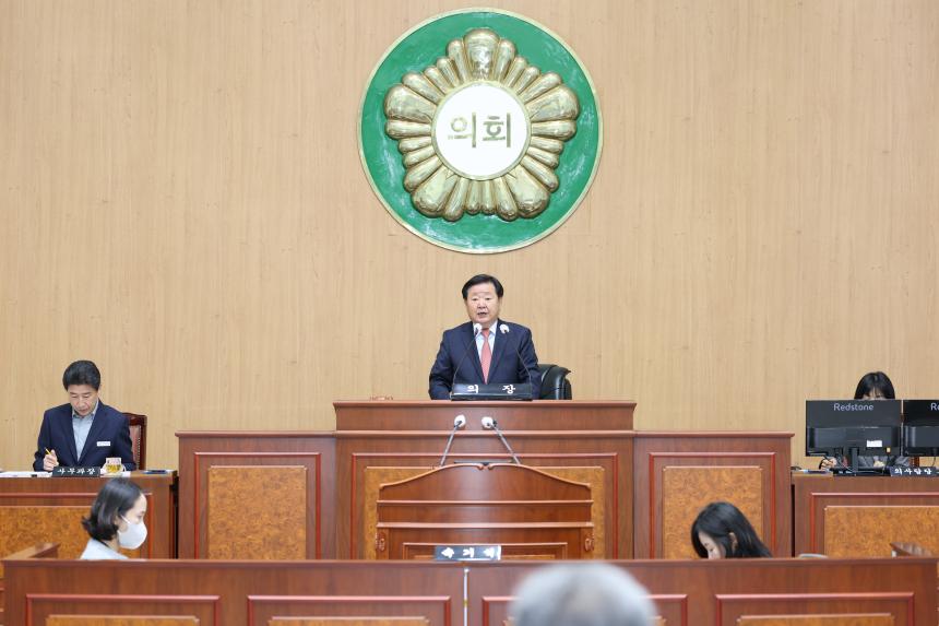 제308회 고성군의회 임시회 2차 본회의