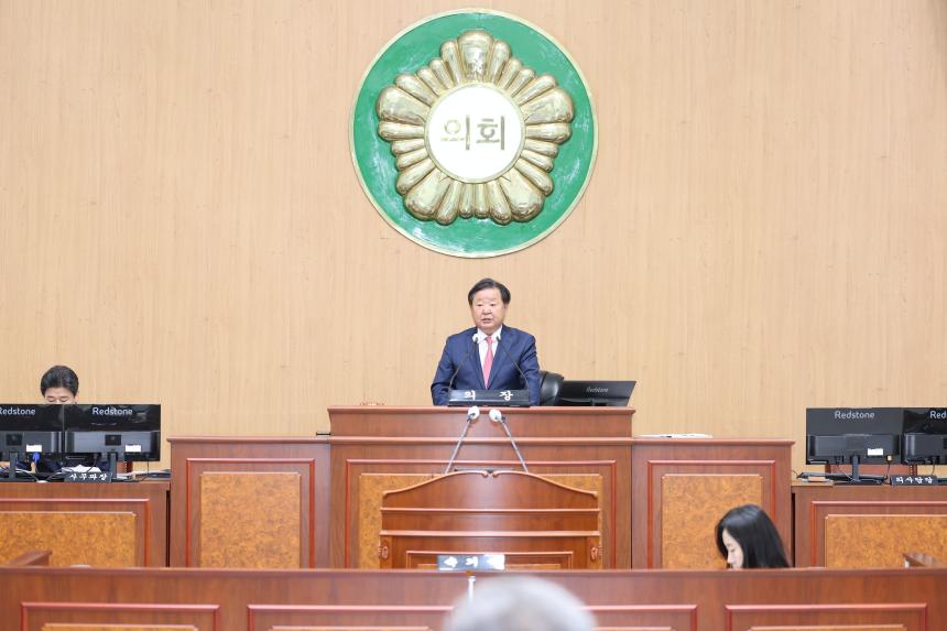 제309회 고성군의회 임시회 1차 본회의