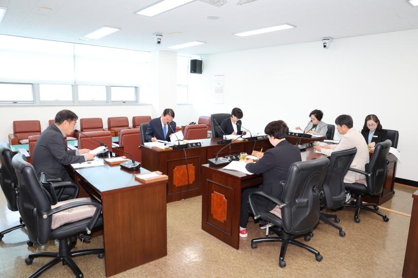 제309회 고성군의회 상임위원회(기획행정)