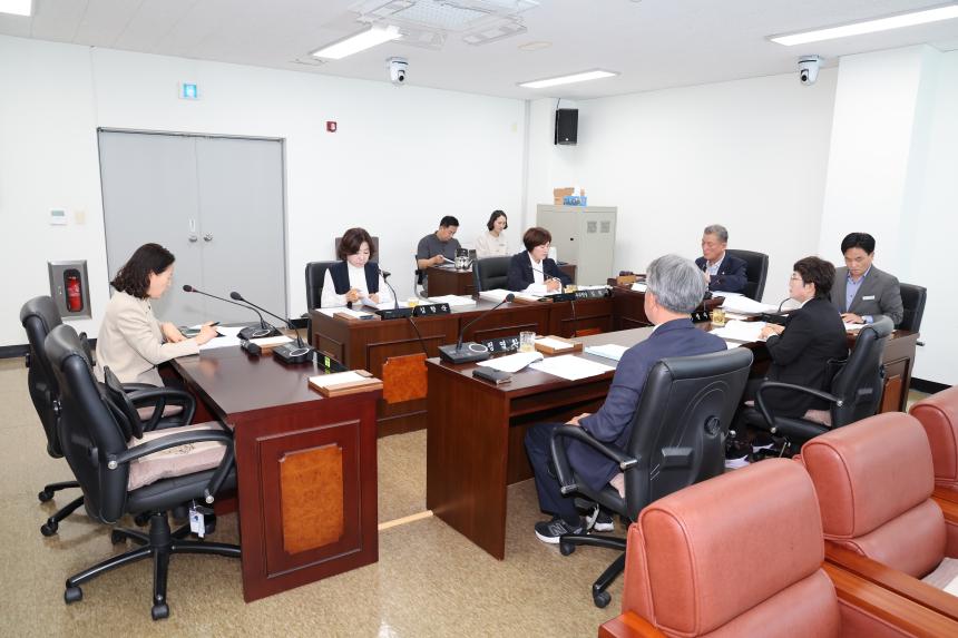 제309회 고성군의회 상임위원회(산업경제)