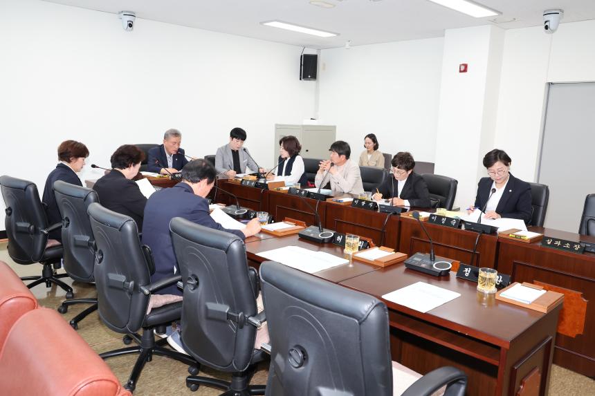제309회 임시회 예산결산특별위원회