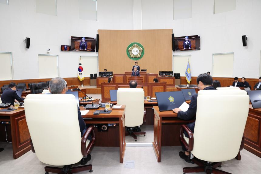 제310회 고성군의회 임시회 1차 본회의