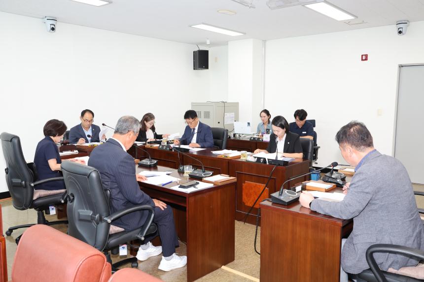 제312회 고성군의회 상임위원회(기획행정)