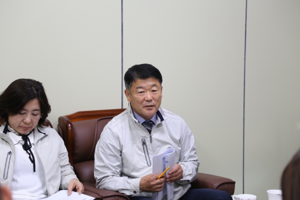 제247회 고성군의회 임시회 현장의정활동(총무위원회)