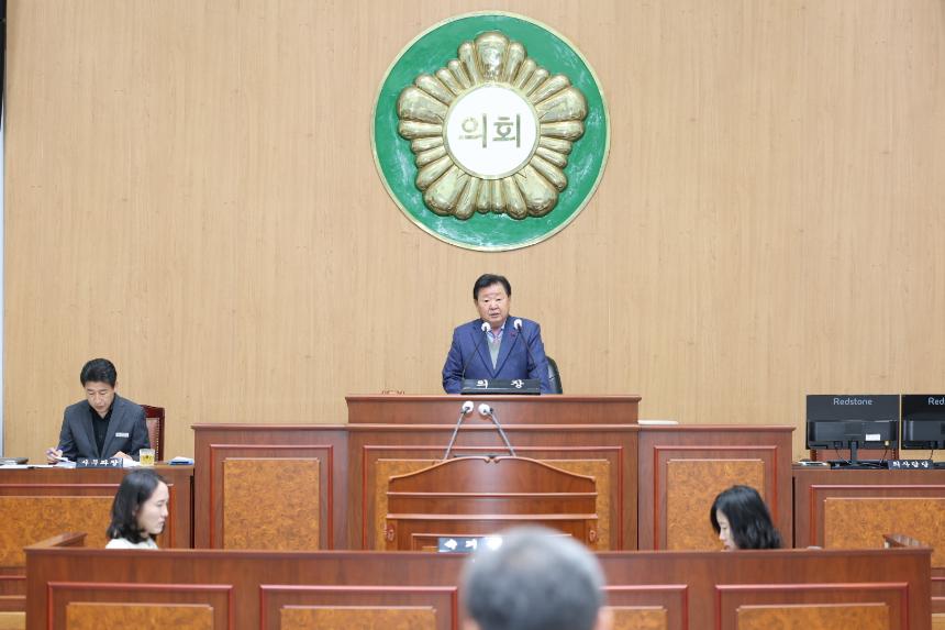 고성군의회, 제306회 제2차 정례회 개회 - 1